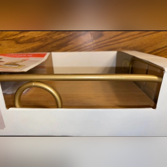 Opalhouse 12" x 7" Decorative Wall Shelf Gold RARE TO FIND - Picture 8 of 8